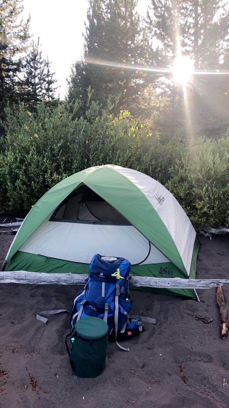 Camper-submitted photo at Yellowstone Lake — Yellowstone National Park near Wapiti, WY