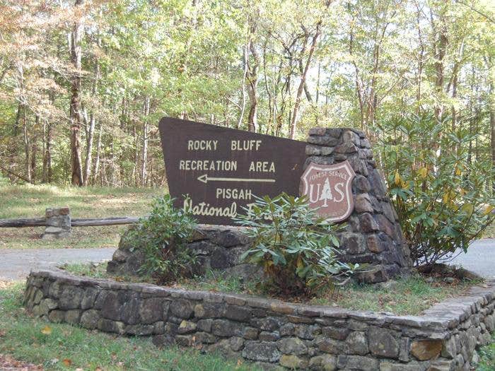 Camper submitted image from Rocky Bluff Campground — National Forests In North Carolina - 3