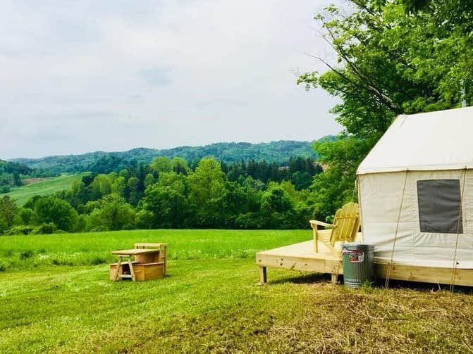 The Dyrt's photo at Emerald View Farm near Waterville, NY