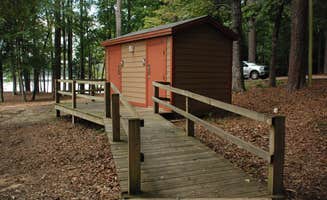 Ashley S.'s photo of a cabin at Clarkco State Park Campground near Ovett, MS