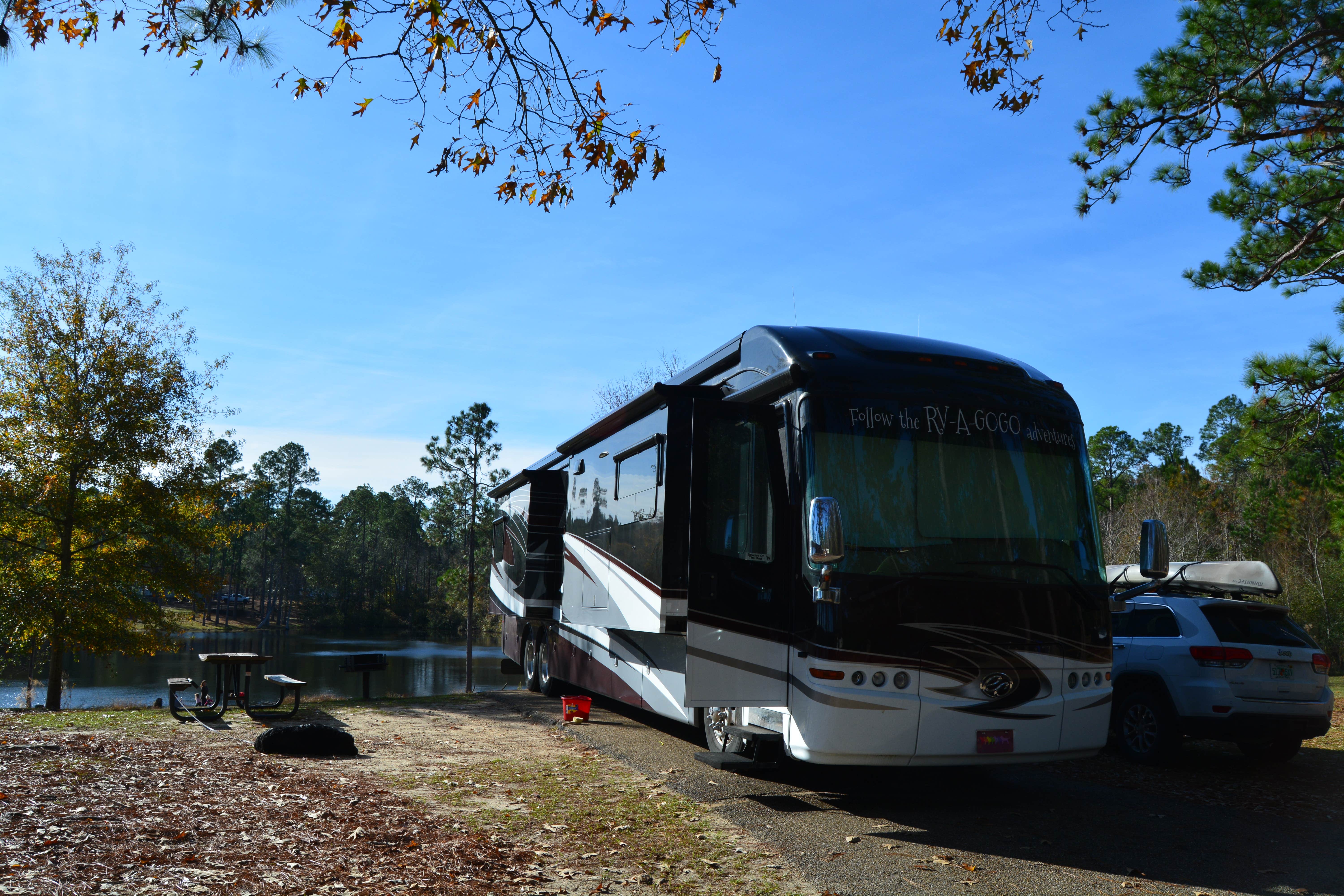 Nancy W.'s photo of rv camping at Paul B. Johnson State Park Campground near Petal, MS