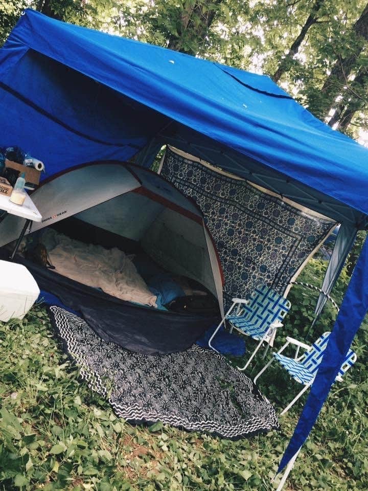 Camper-submitted photo at Lake Snowden Campground - Hocking College near Athens, OH