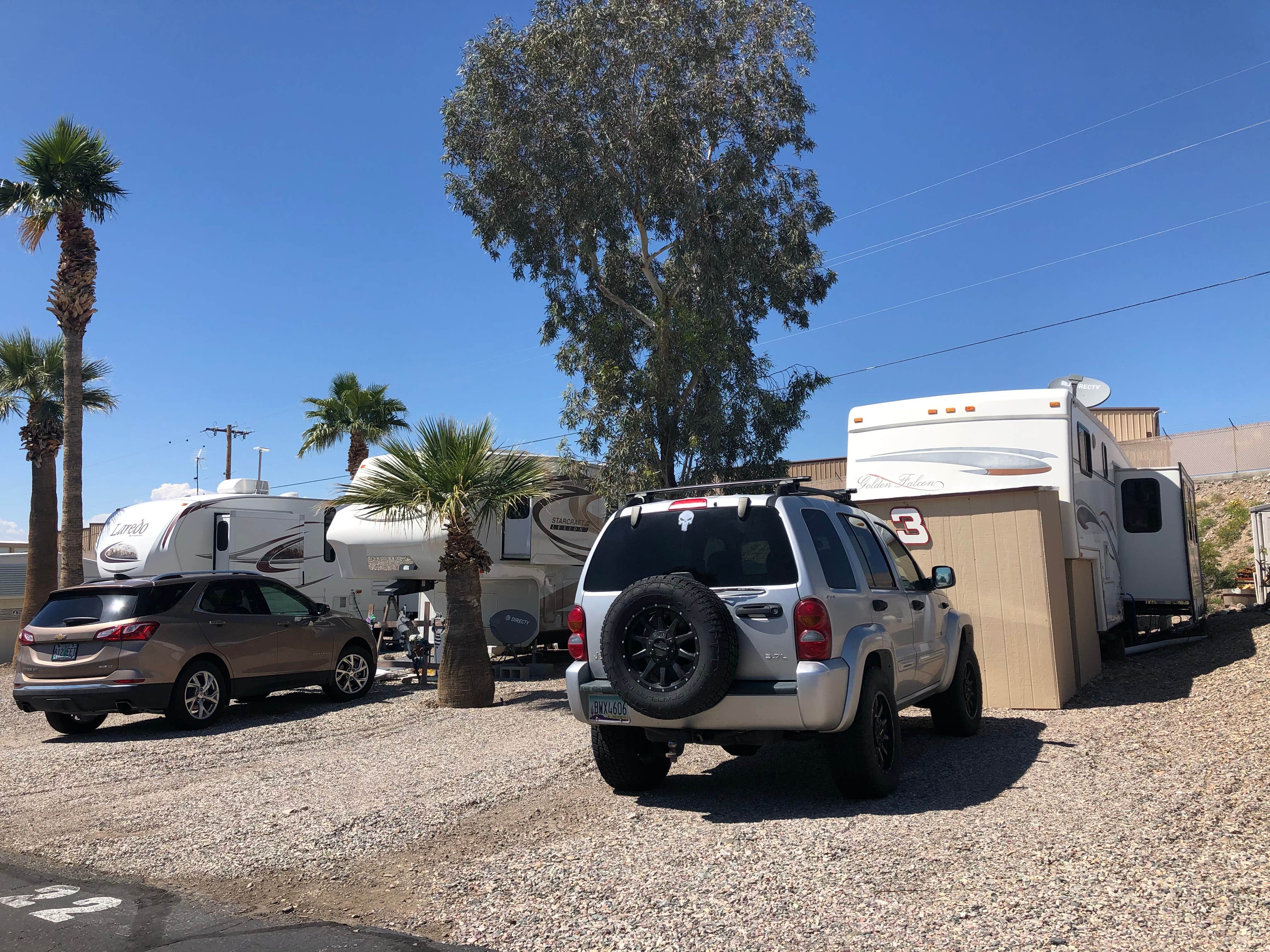 Alicia F.'s photo of rv camping at DJ's RV Park near Yucca, AZ