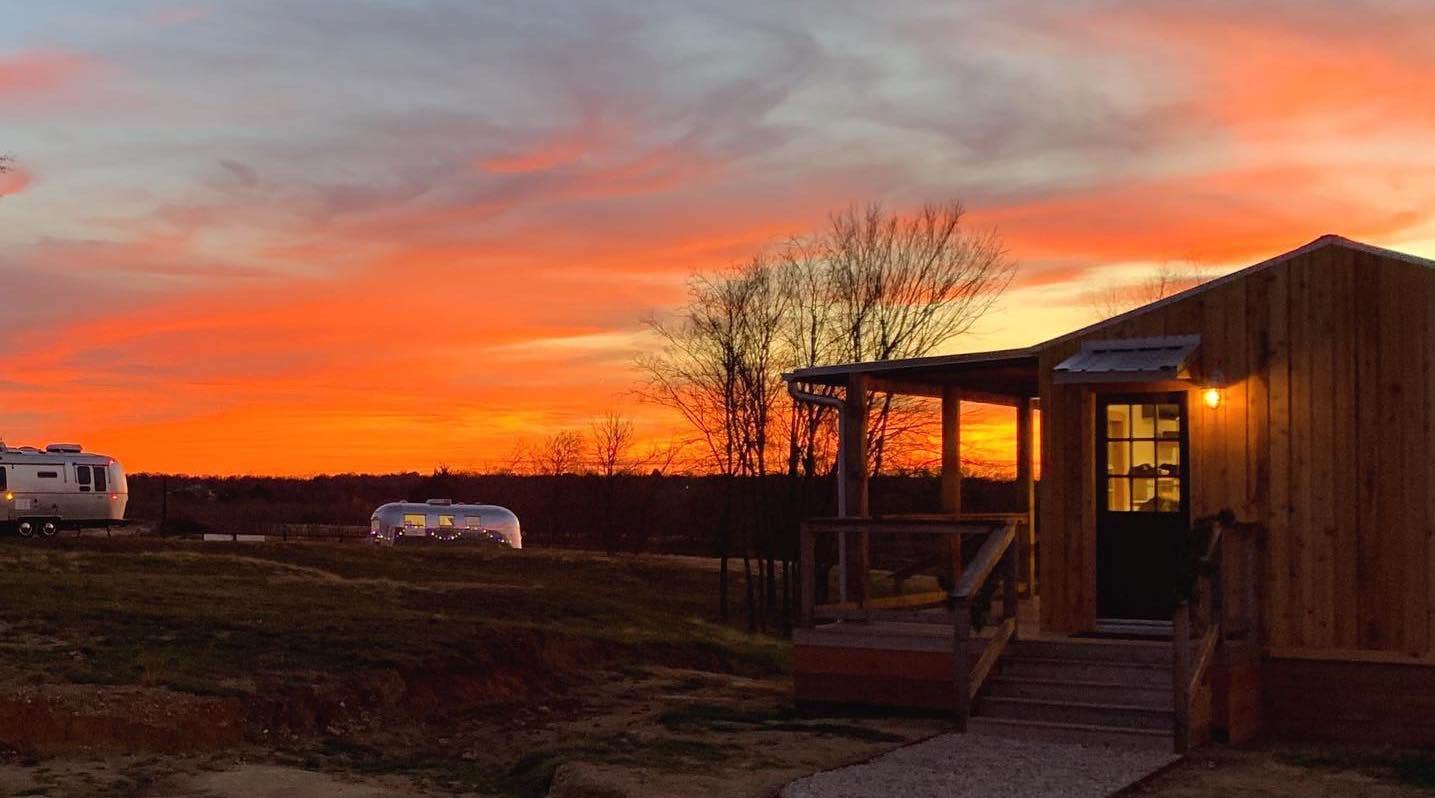 Camper-submitted photo at The Range Vintage Trailer Resort near Bardwell, TX