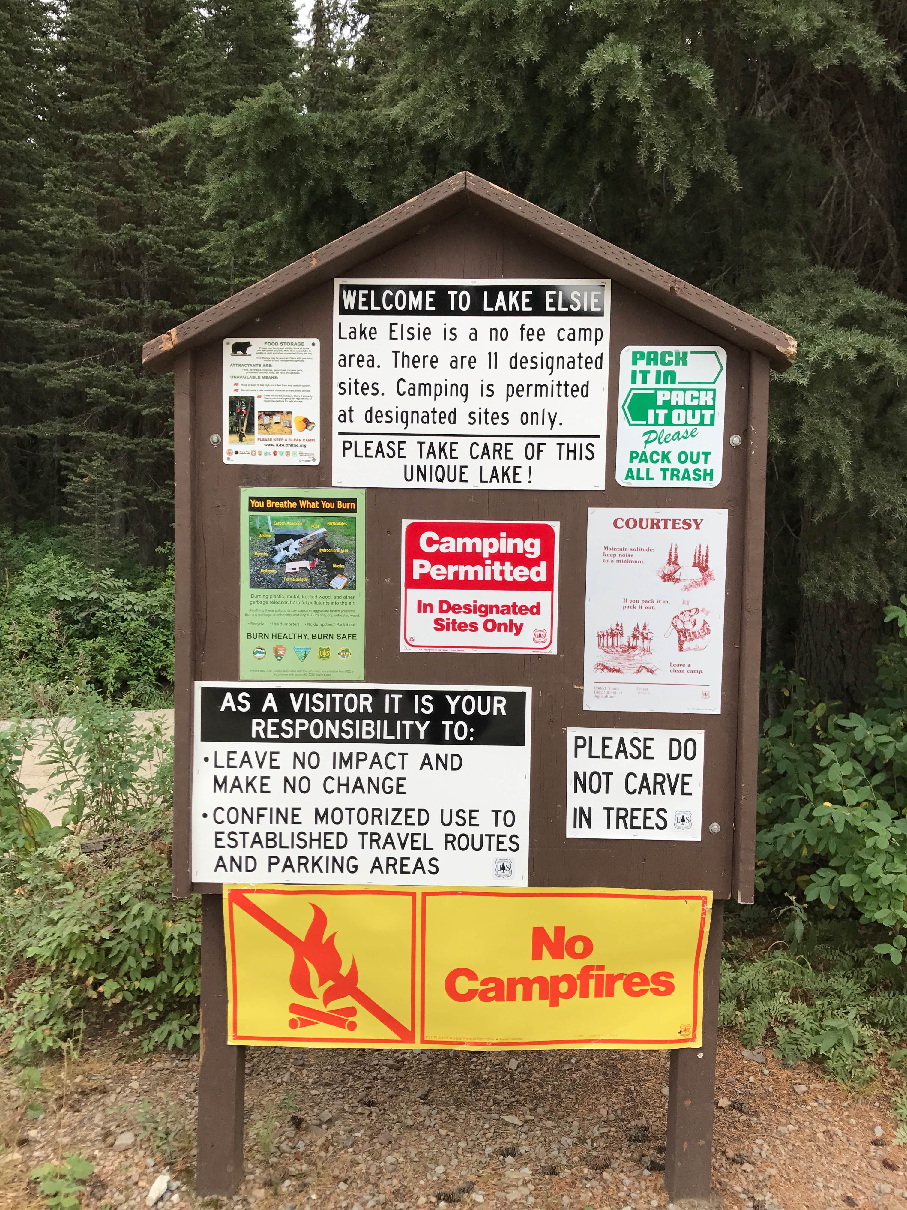 Camper submitted image from Lake Elsie Campground - 3