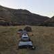 Hike in from Lower Deschutes State Rec Area