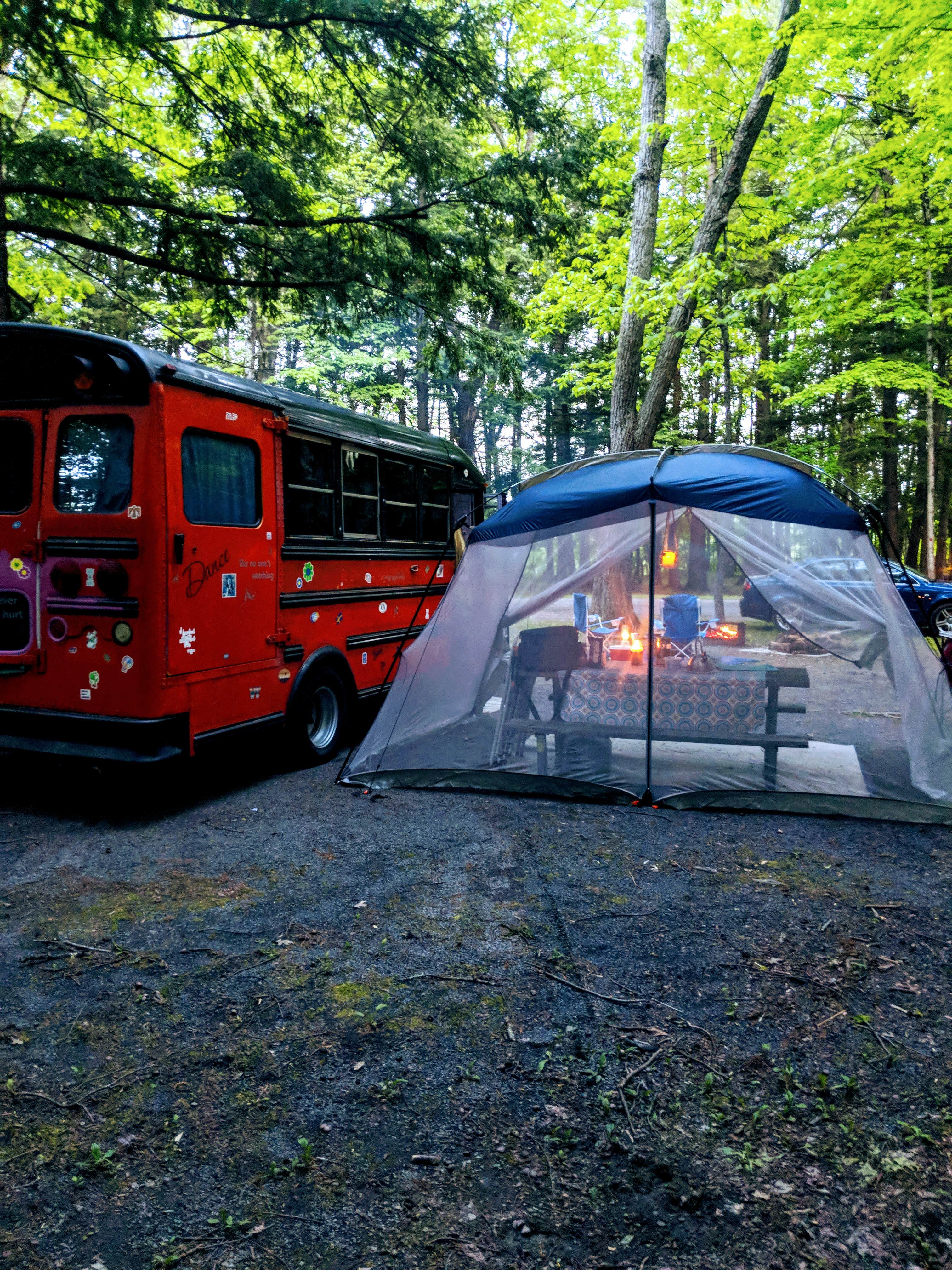 Camper-submitted photo at Max V. Shaul State Park Campground near Ashland, NY