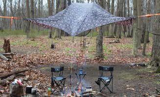 John B.'s photo of tent camping at Sandyston Boat In Campsites — Delaware Water Gap National Recreation Area near Honesdale, PA
