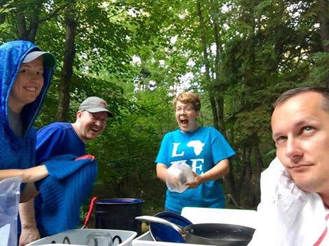Camp S.'s photo at Side Lake Campground — McCarthy Beach State Park near Chisholm, MN