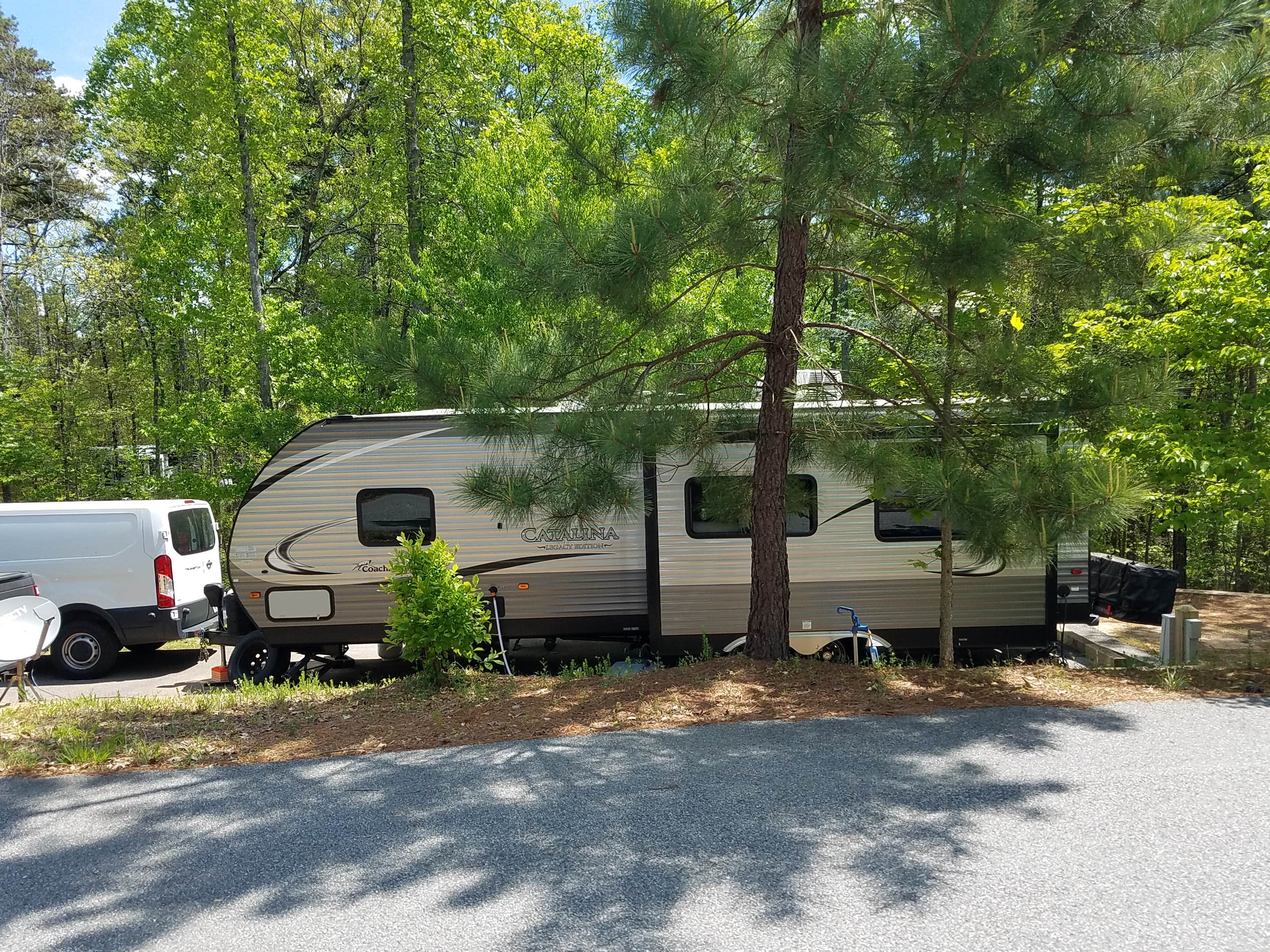 Nancy W.'s photo of rv camping at Don Carter State Park Campground near Braselton, GA