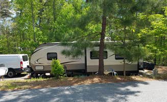 Nancy W.'s photo of rv camping at Don Carter State Park Campground near Cumming, GA