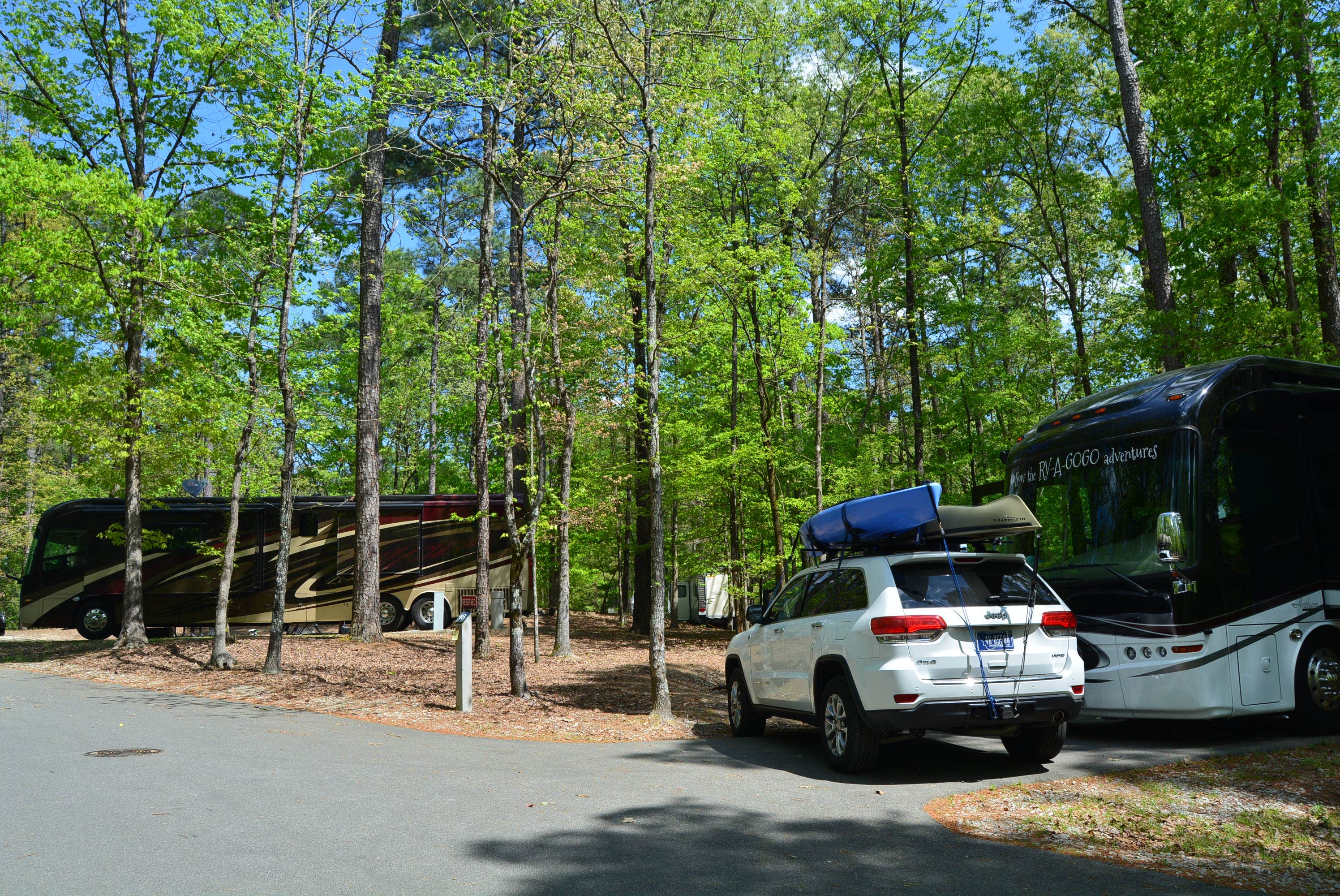 Nancy W.'s photo of rv camping at Crater of Diamonds State Park Campground near Hope, AR