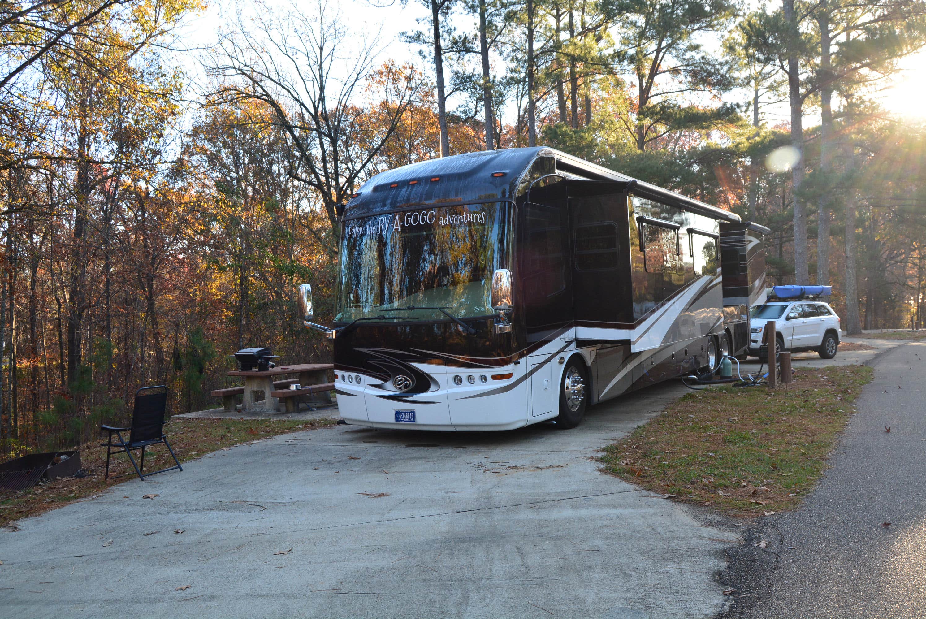 Nancy W.'s photo of rv camping at Wallace Creek near Sam Rayburn Reservoir
