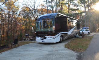 Nancy W.'s photo of rv camping at Wallace Creek near Sam Rayburn Reservoir