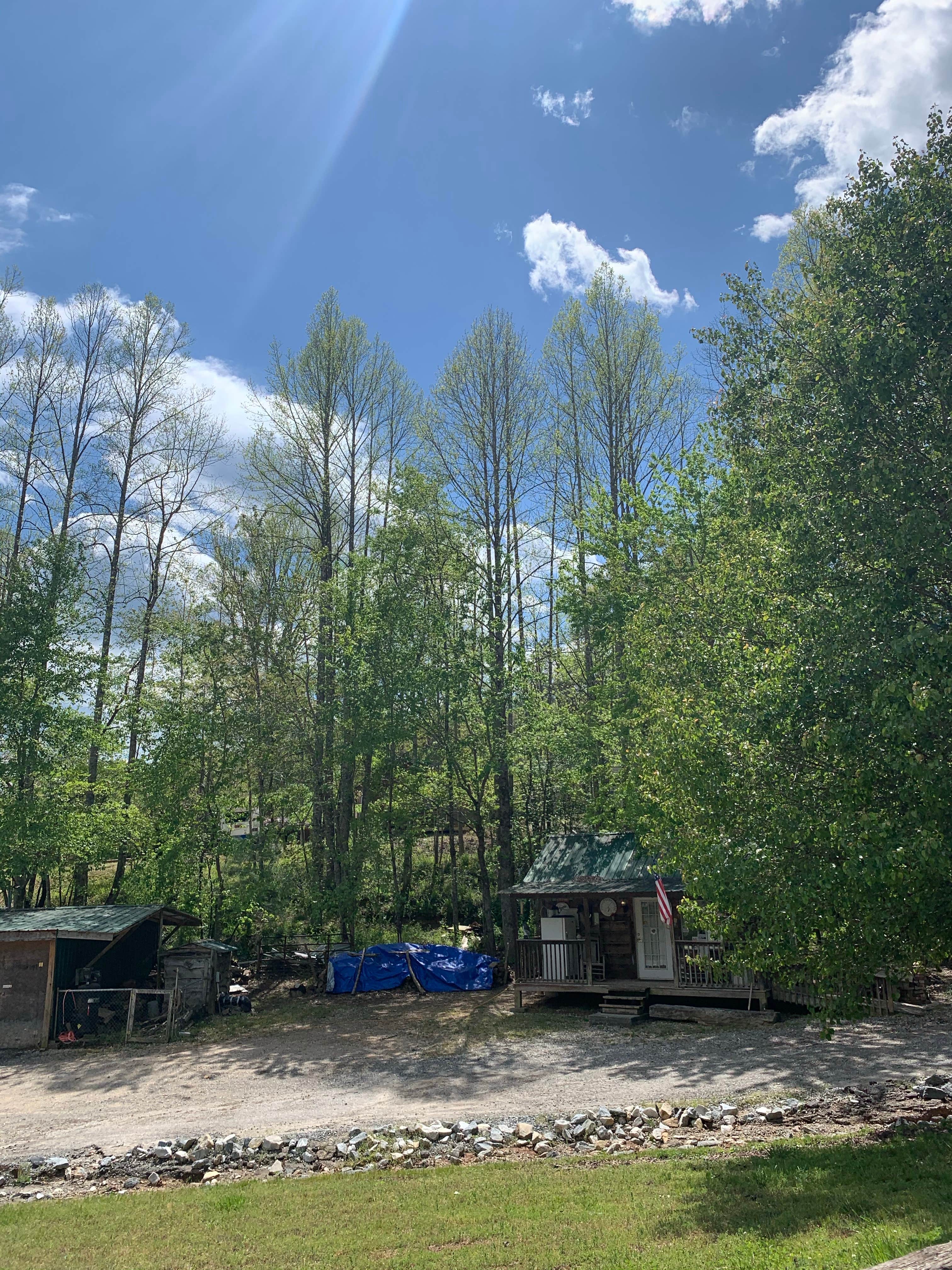 Camper-submitted photo at Skyisland Retreat & Campground near Montreat, NC