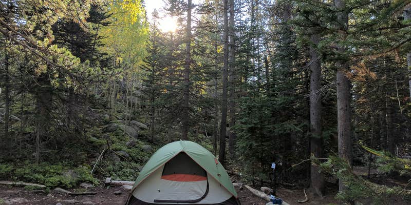 Camper submitted image from Beaver Mill Backcountry Campsite — Rocky Mountain National Park