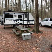 Review photo of Trap Pond State Park Campground by Laure D., April 22, 2020