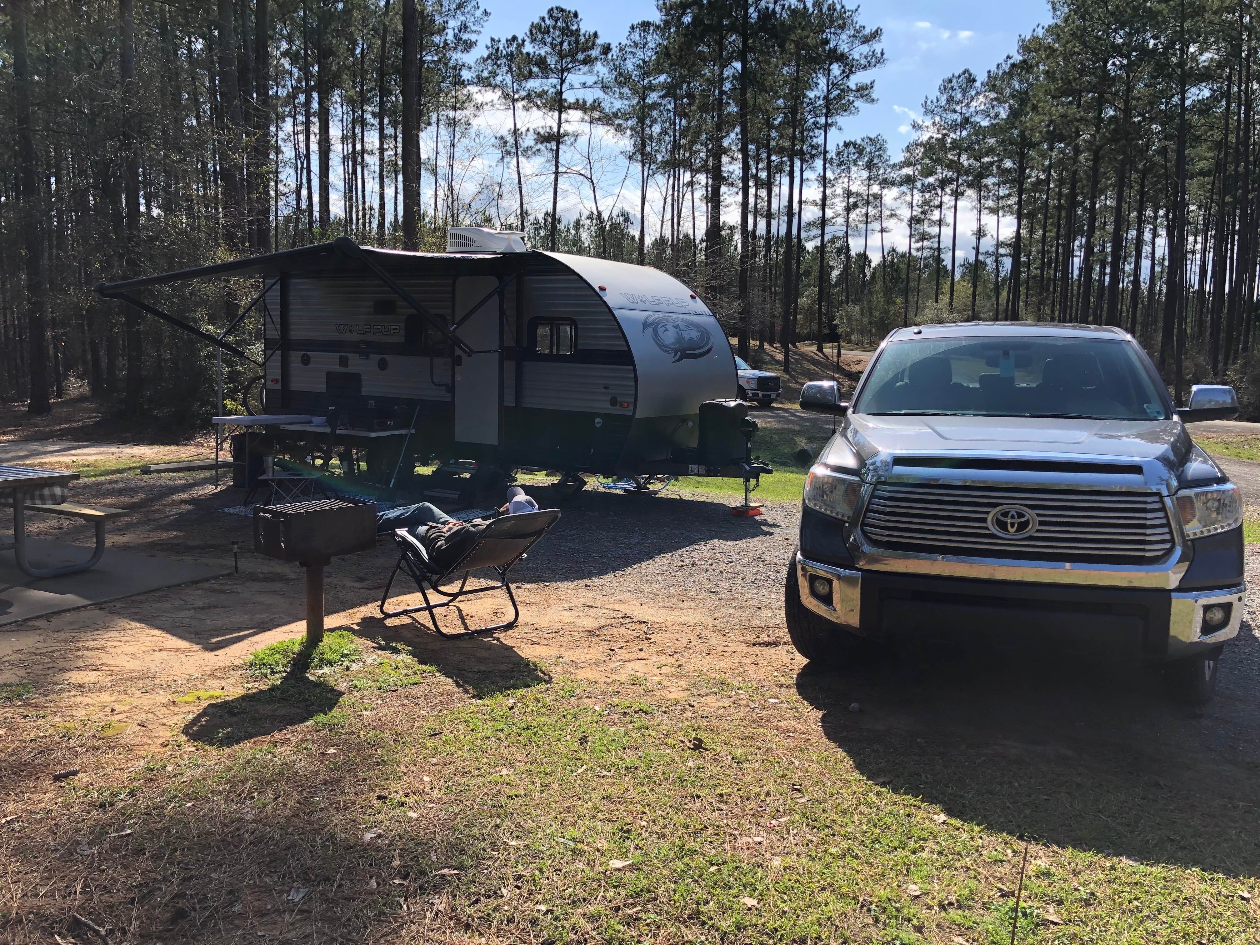Layla D.'s photo at Bogue Chitto State Park Campground in Louisiana