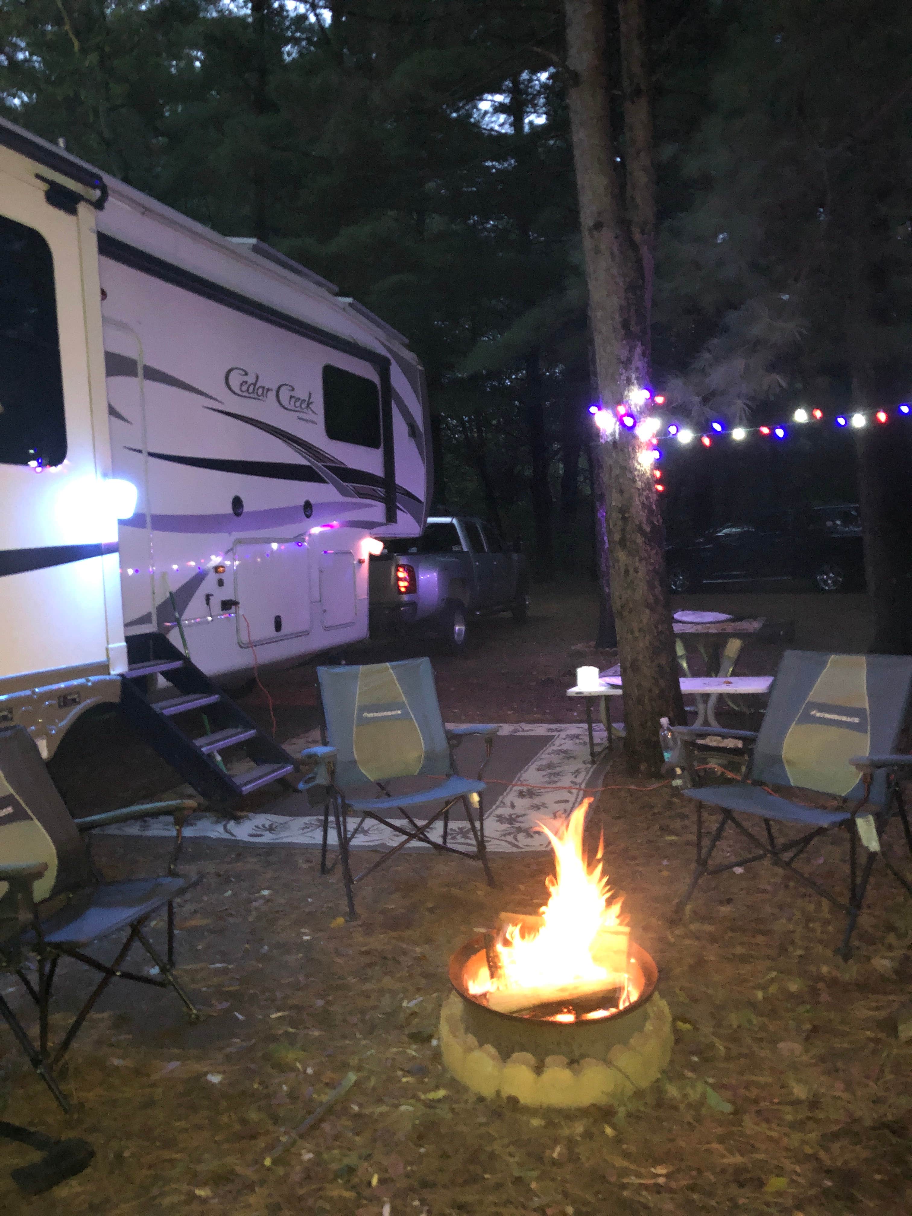 Laura H.'s photo of rv camping at Twin Mills Camping Resort near Elkhart, IN