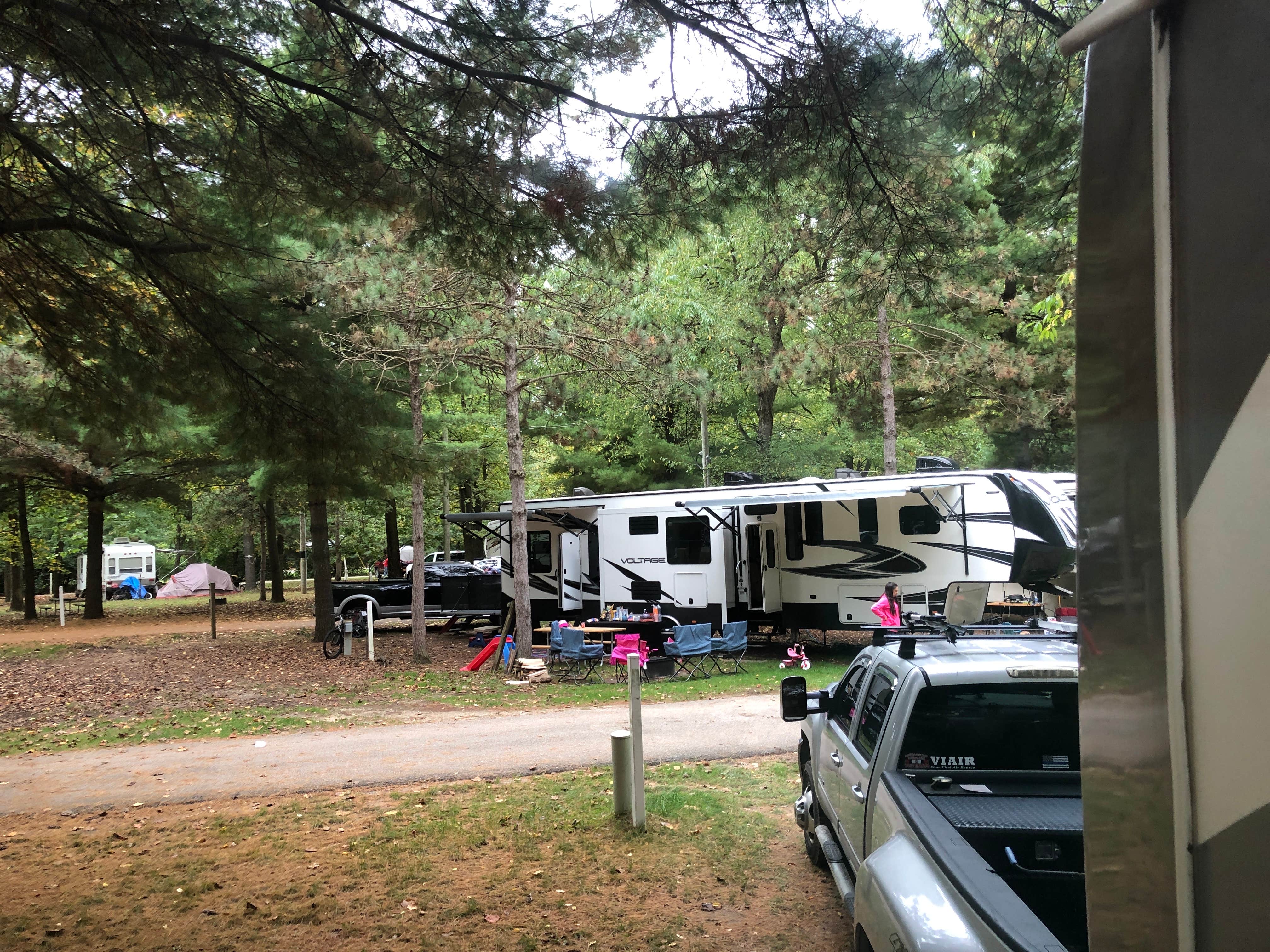 Laura H.'s photo of rv camping at Twin Mills Camping Resort near Pioneer, OH