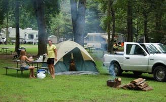 Laura H.'s photo at Twin Mills Camping Resort near Orland, IN