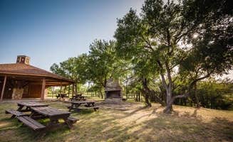 Laura H.'s photo of glamping accommodations at Thousand Trails Bay Landing near North Richland Hills, TX