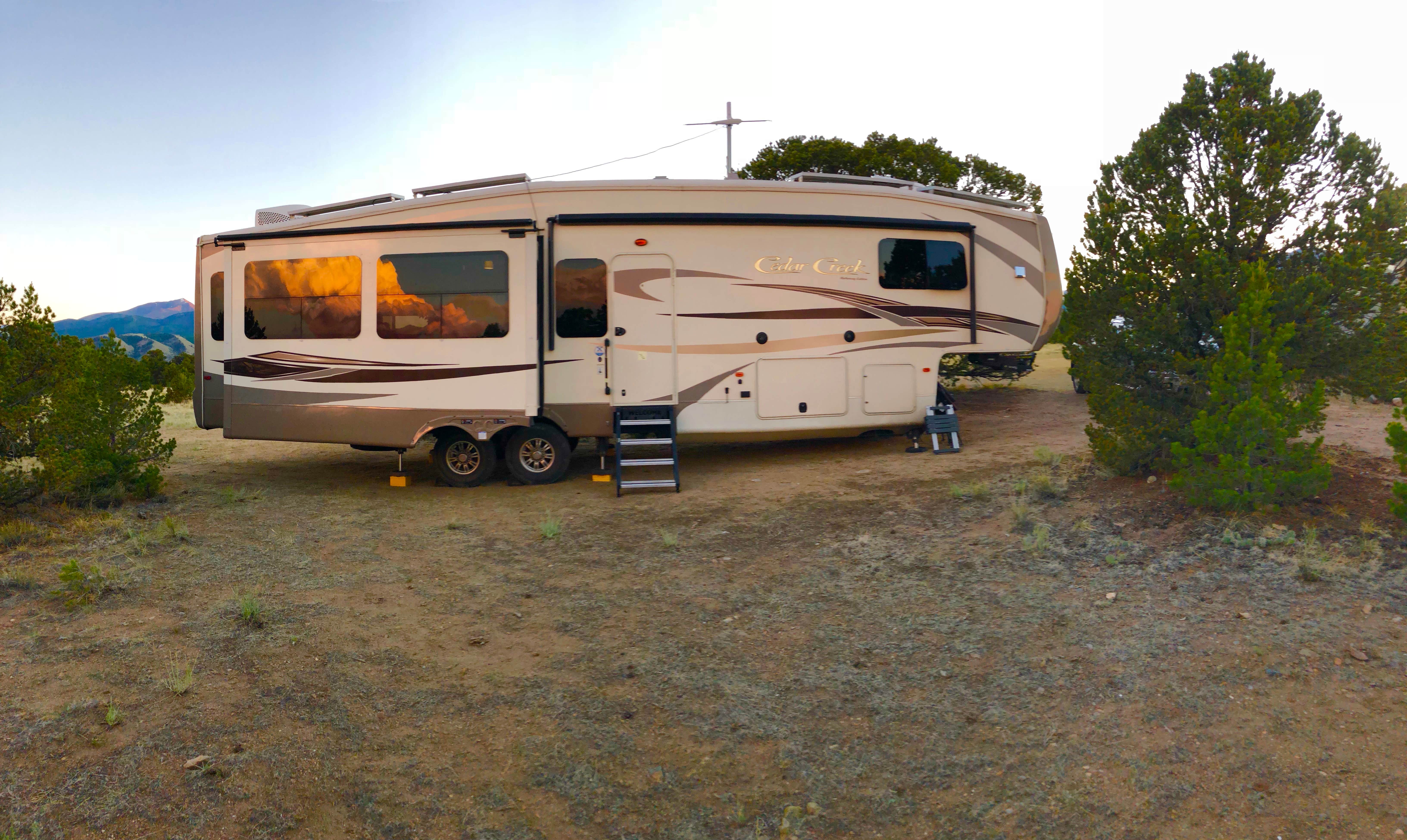 Laura H.'s photo of rv camping at Mount Shavano Dispersed Camping near Saguache, CO