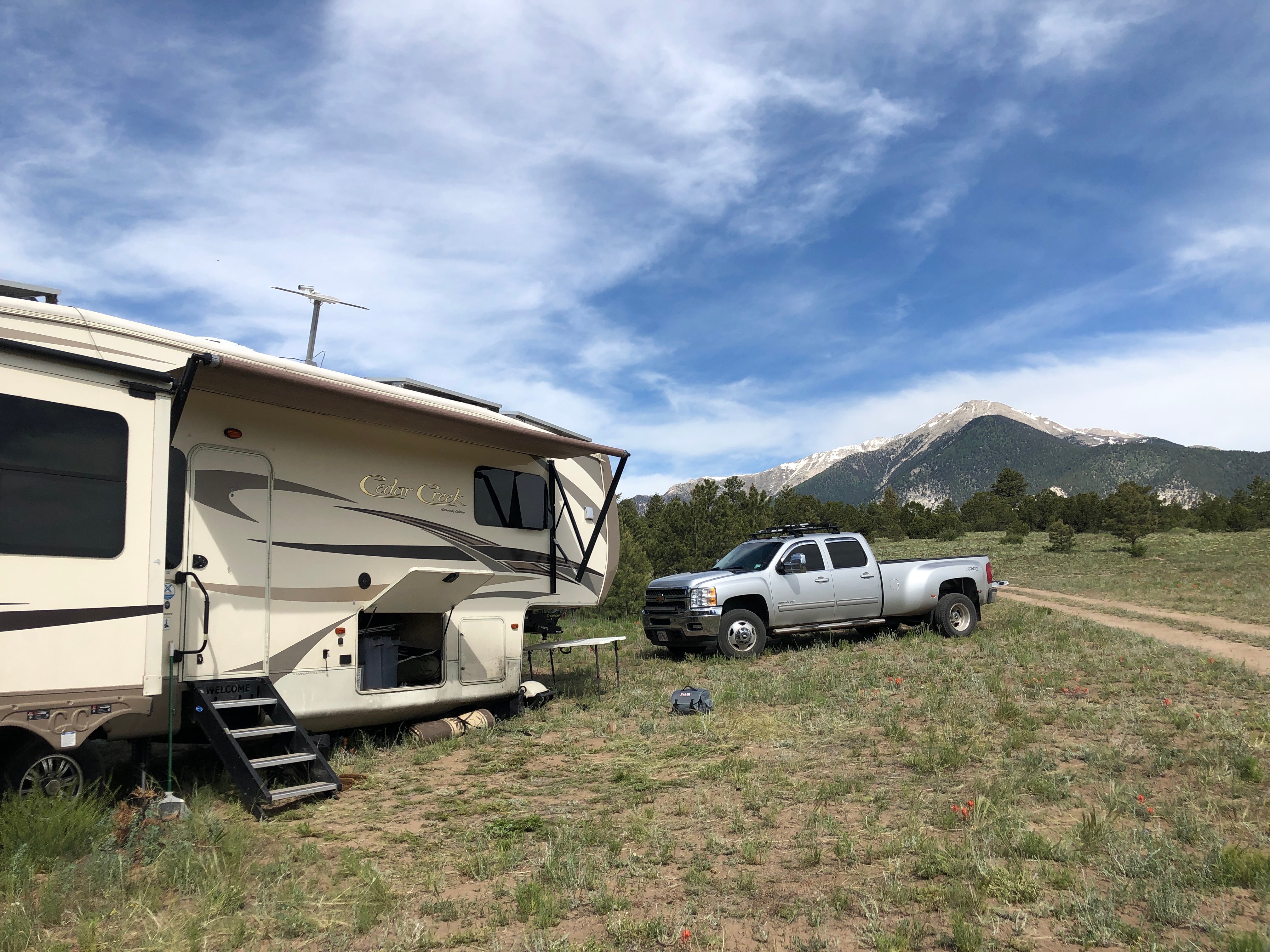 Camper submitted image from Browns Canyon Dispersed - 2