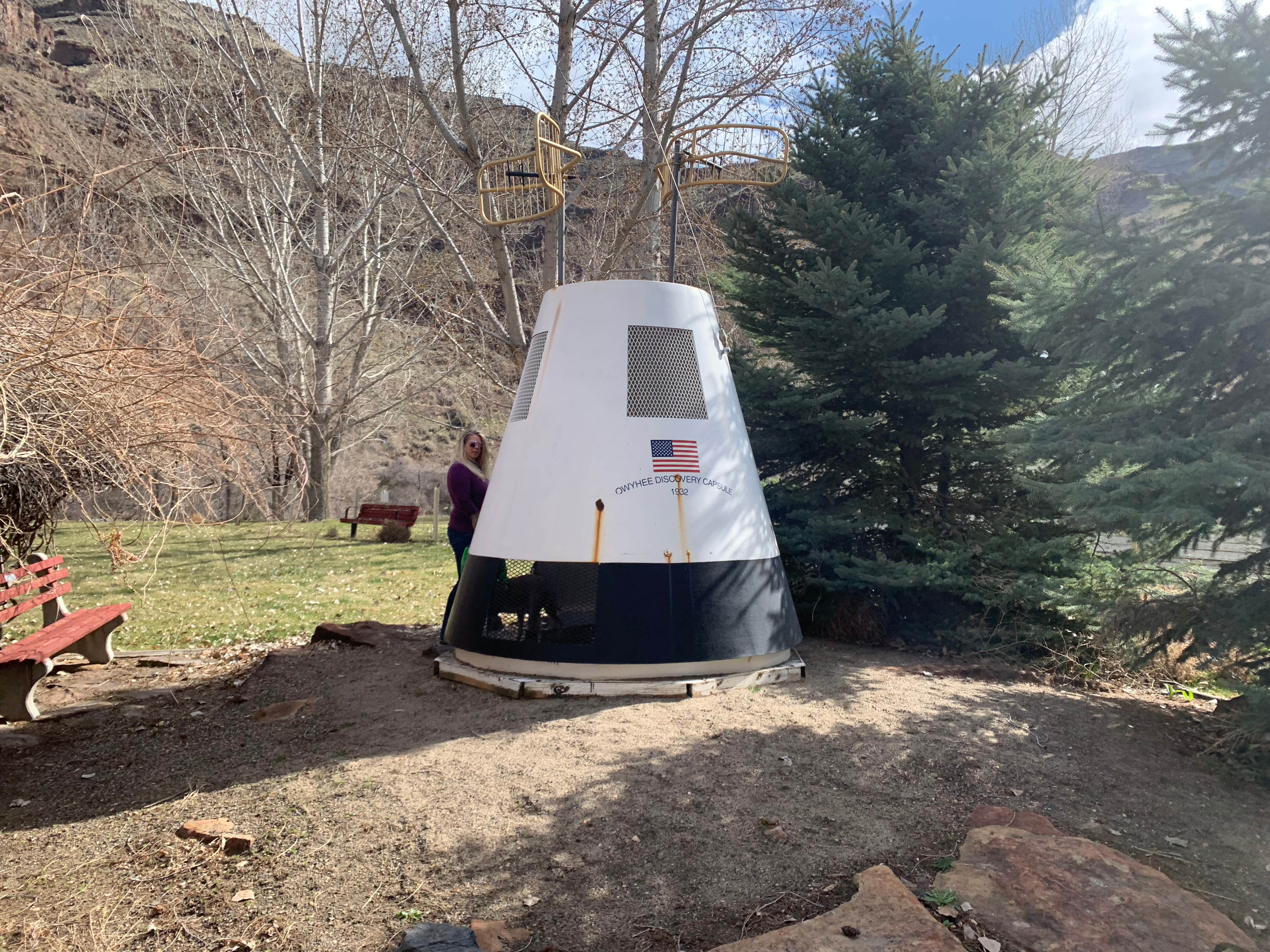 Camper-submitted photo at Owyhee River - Below Dam - Owyhee Dam Park near Star, ID