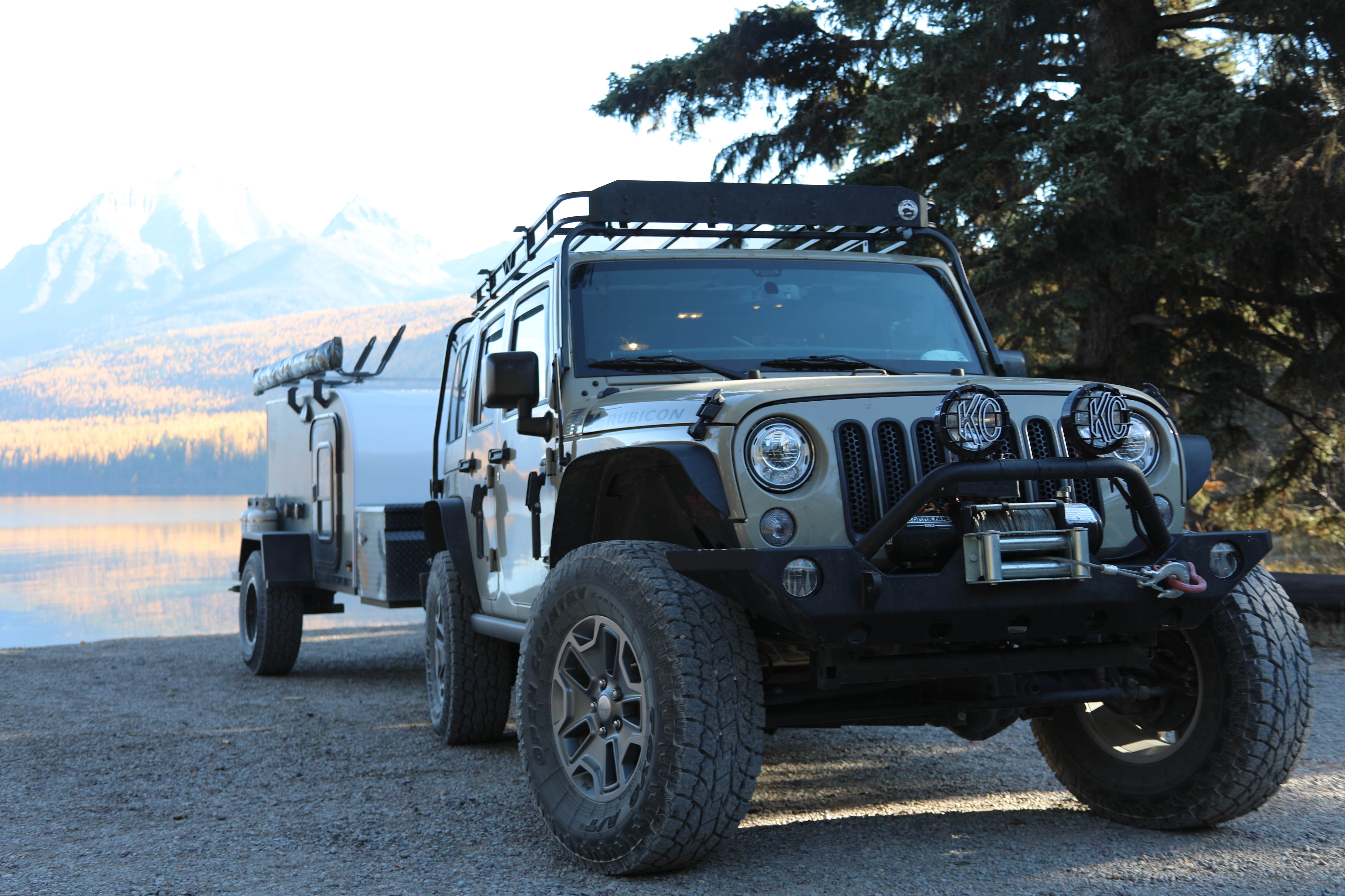 Camper-submitted photo at Whitefish Lake State Park Campground near Eureka, MT