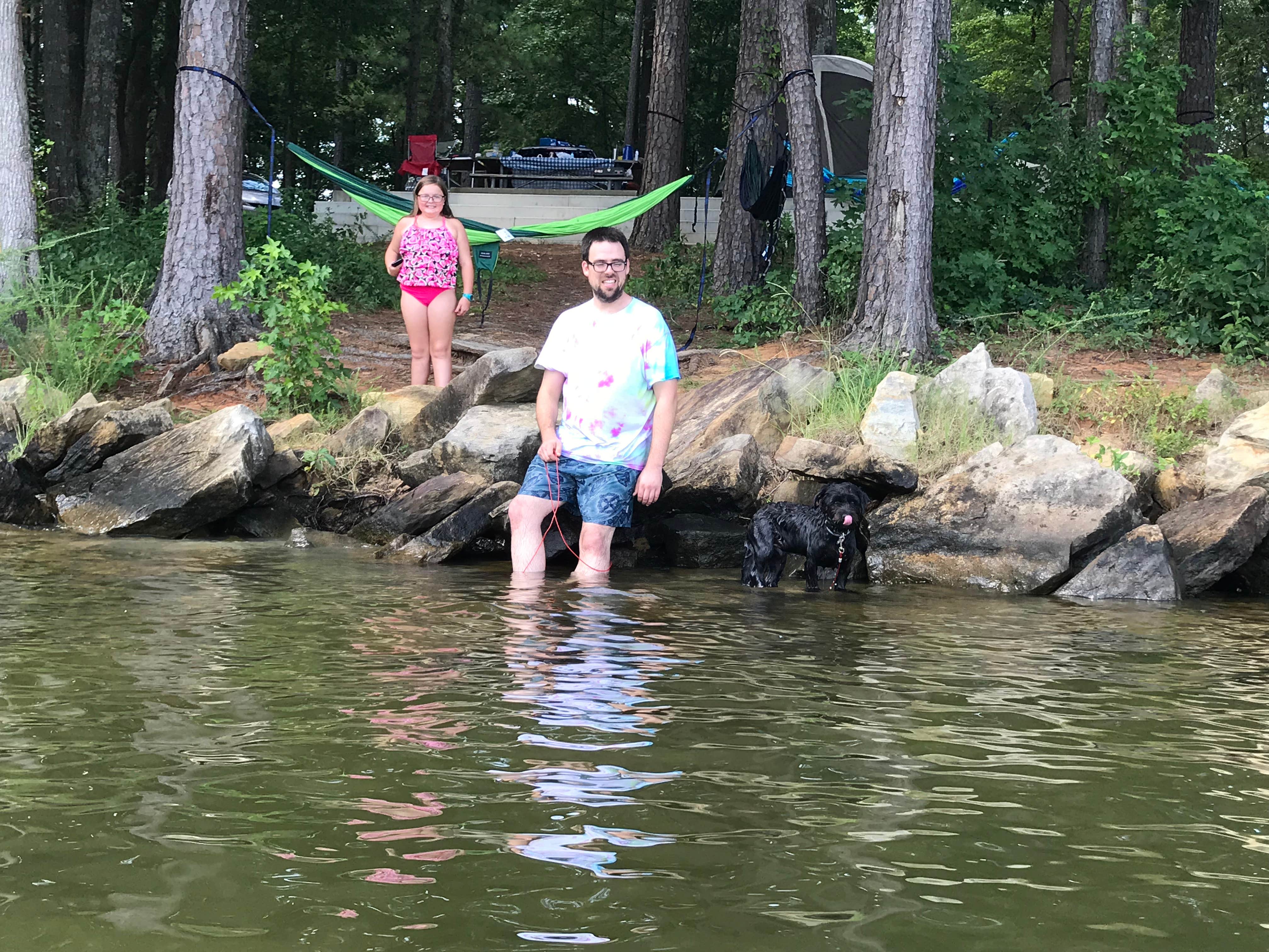 Katie S.'s photo of camping with pets at Piney Grove near Corinth, MS