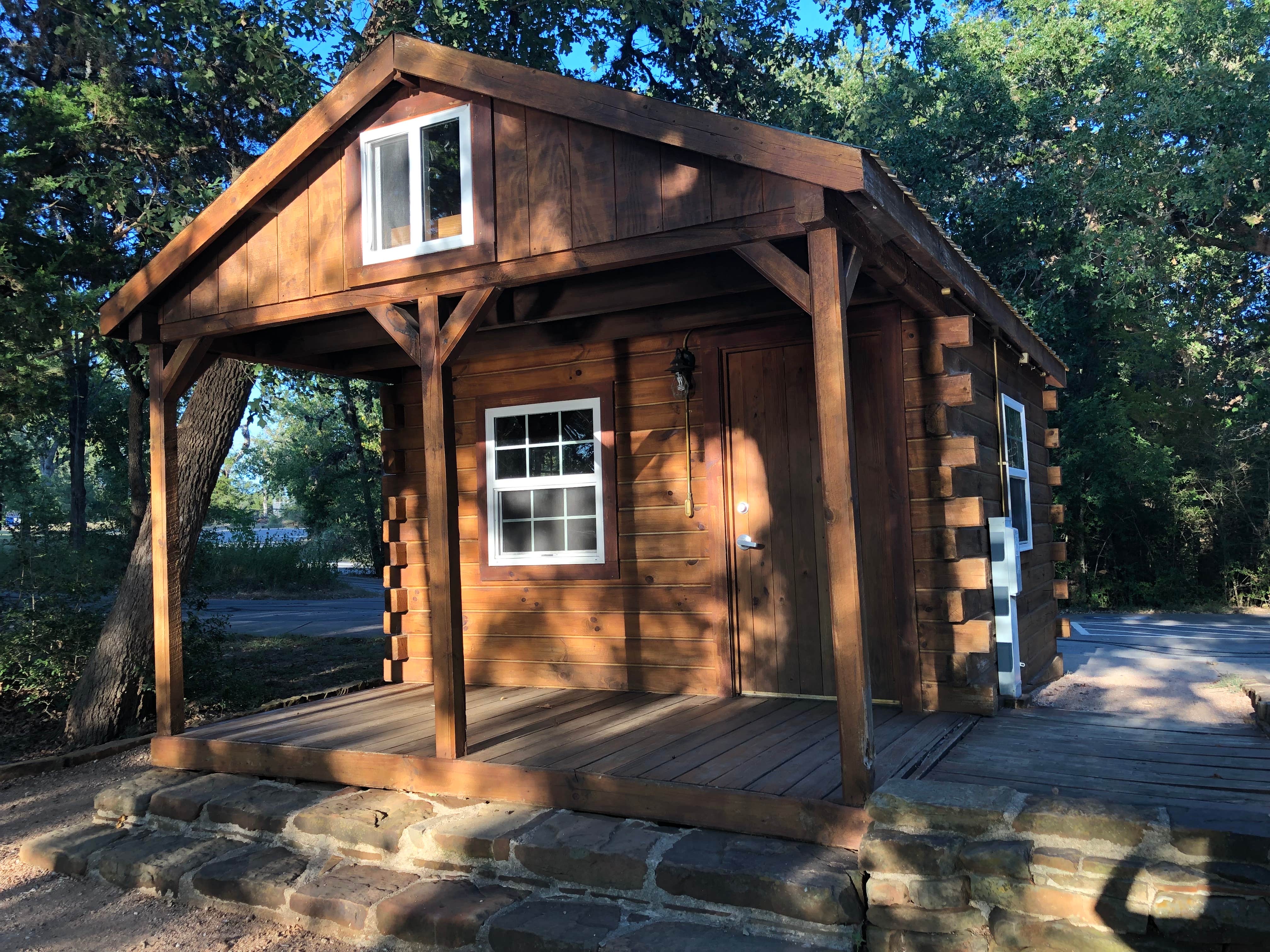 Kingrex49 M.'s photo of a cabin at Buescher State Park Campground near La Grange, TX