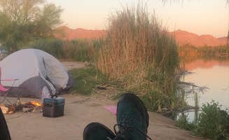 Maggie S.'s photo of a dispersed camping area at Fortuna Pond - CLOSED in Arizona