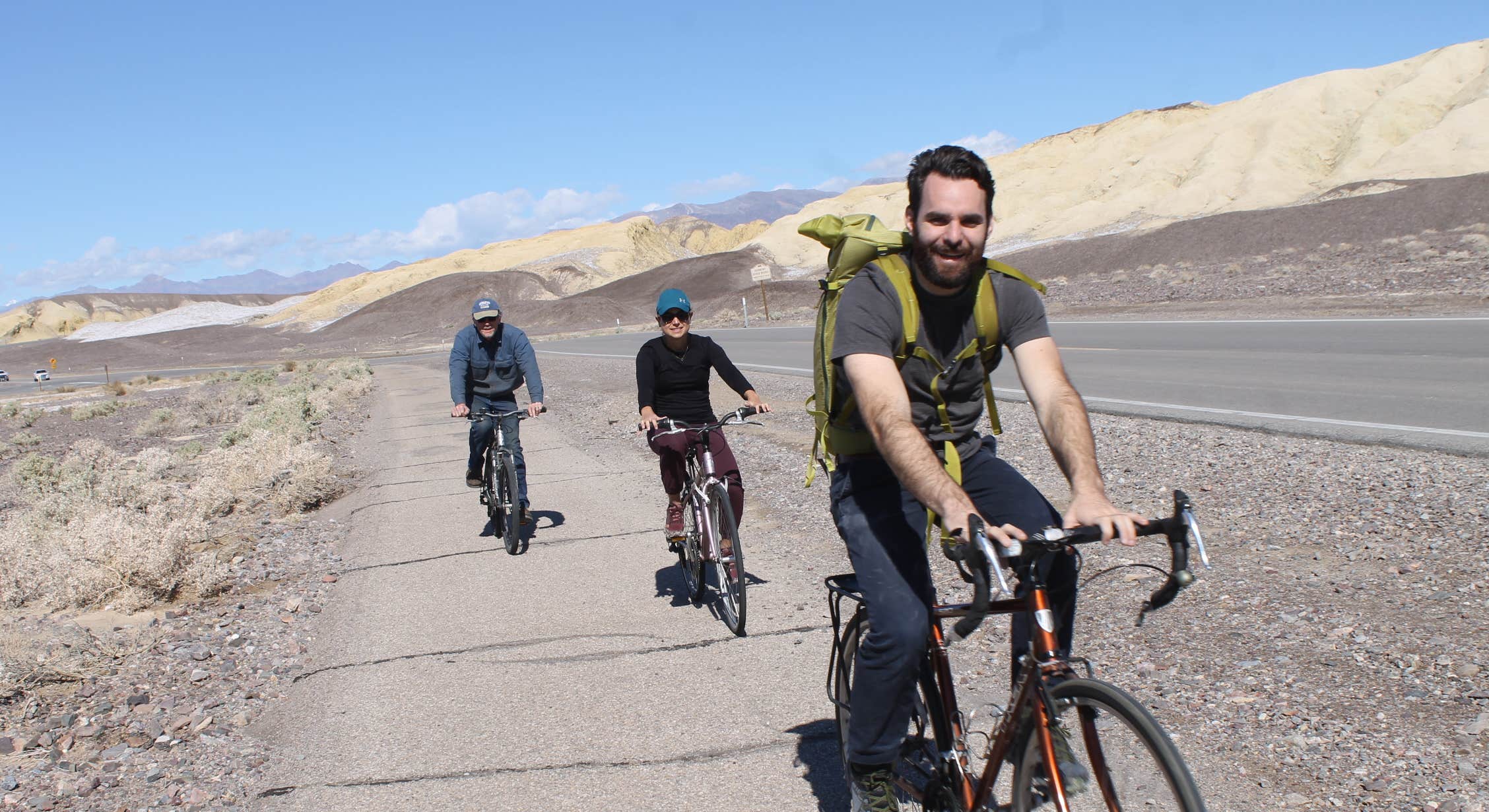 Biking Activities near Texas Springs Campground in Death Valley National Park