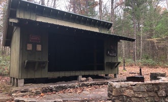 Camping near Mathews Arm Campground — Shenandoah National Park: Little Crease Shelter , Bentonville, Virginia