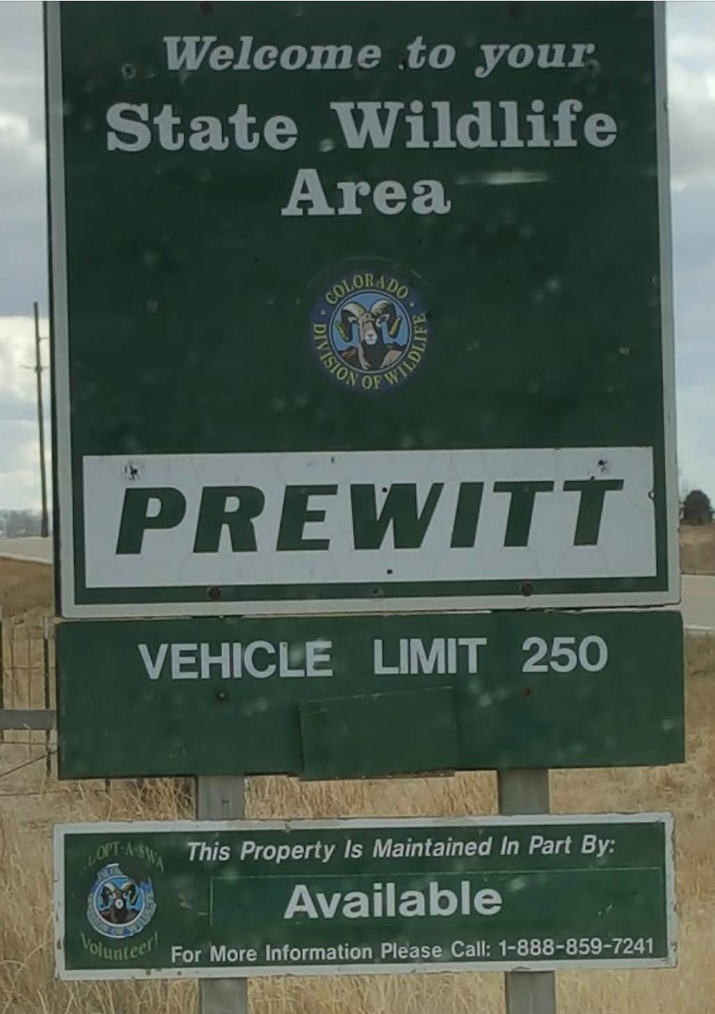 Camper-submitted photo at Prewitt Reservoir State Wildlife Area near Sterling, CO