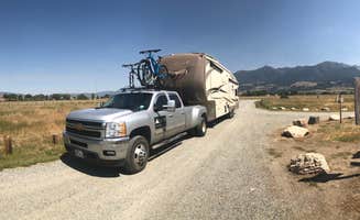 Laura H.'s photo of rv camping at Loch Leven near Wilsall, MT