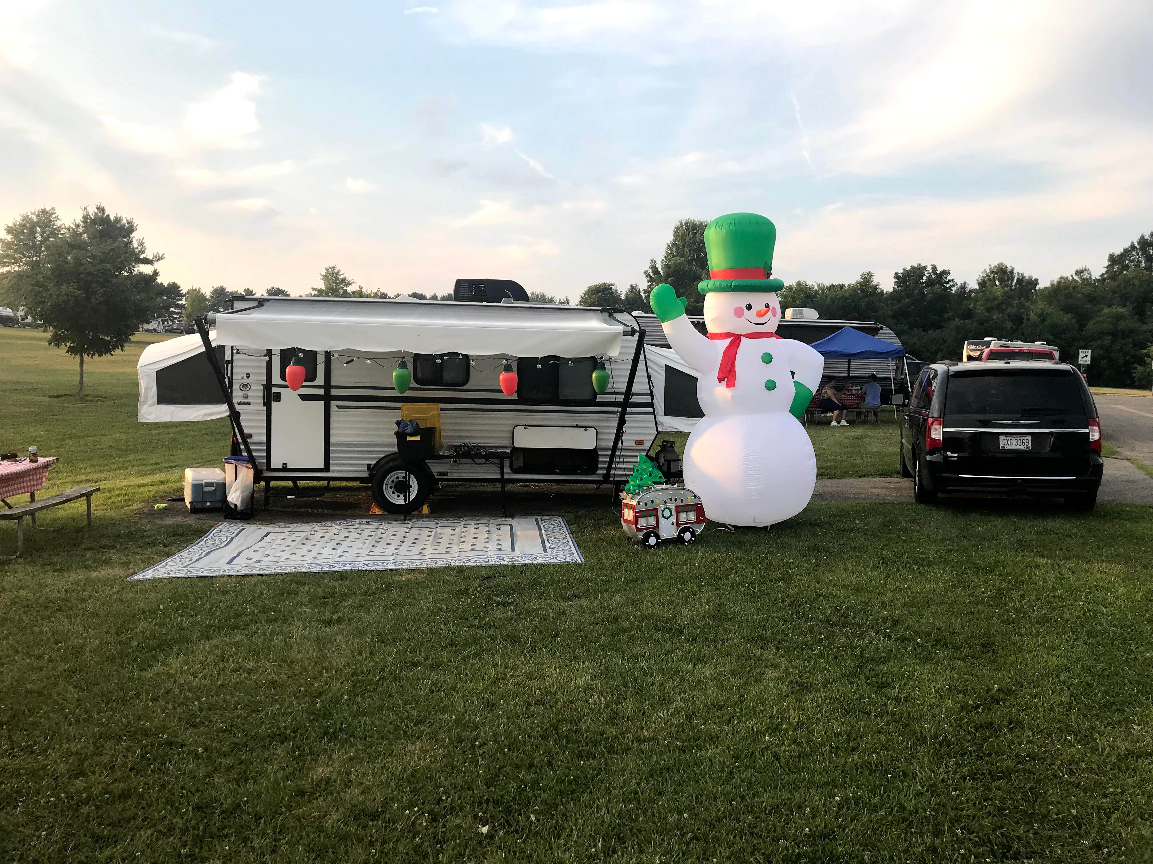 Chad W.'s photo of rv camping at Indian Lake State Park Campground near Jackson Center, OH