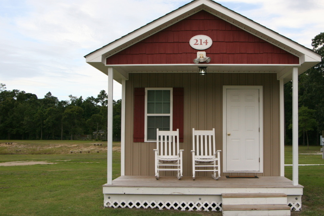 jonathan D.'s photo of a cabin at Moonlight Lake RV Park and Cottages near Bridgeton, NC