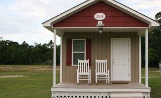 jonathan D.'s photo of a cabin at Moonlight Lake RV Park and Cottages near Richlands, NC