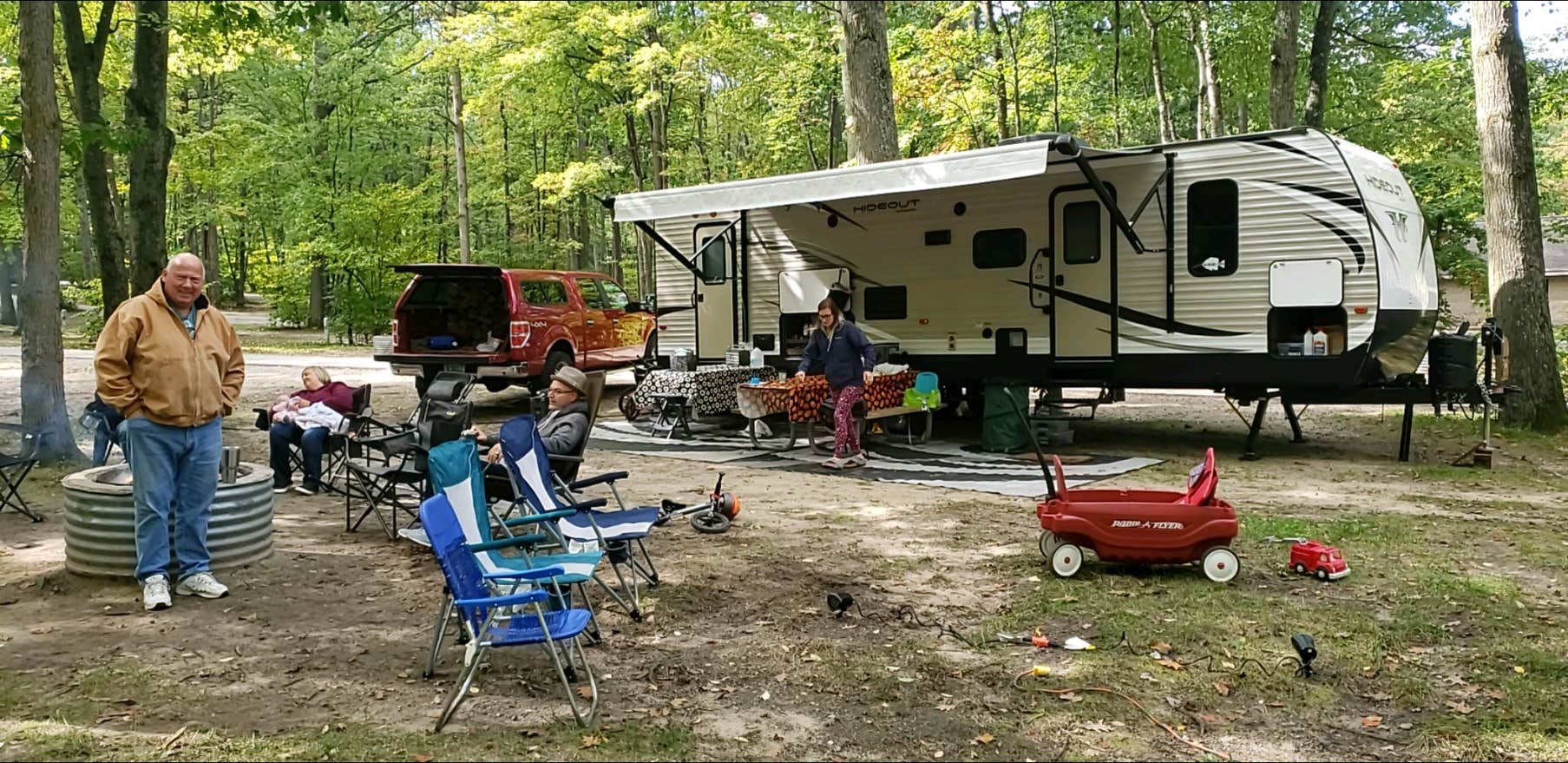 Camper submitted image from South Higgins Lake State Park Campground - 2
