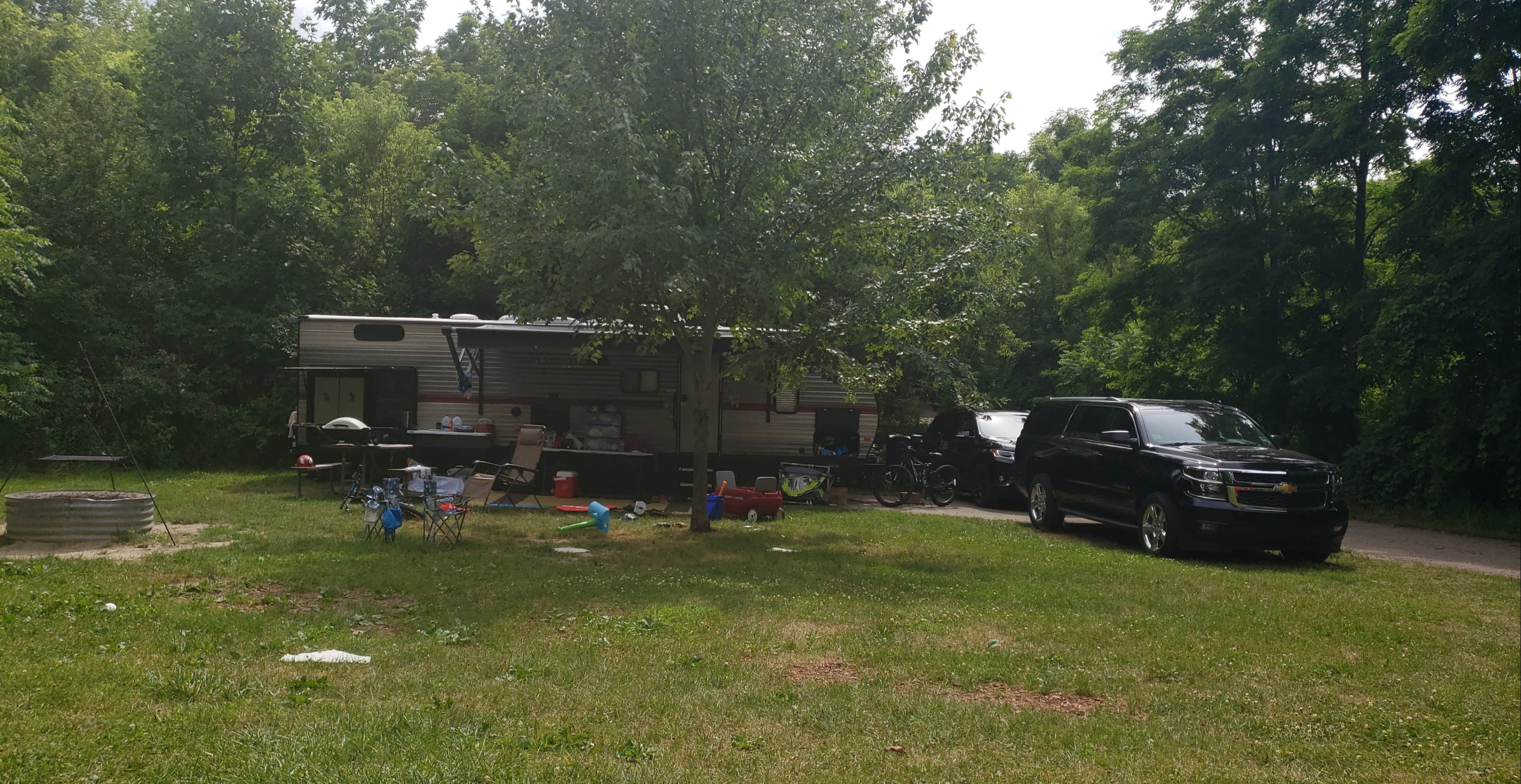 Edmund P.'s photo of rv camping at Sleeper State Park Campground near Port Hope, MI