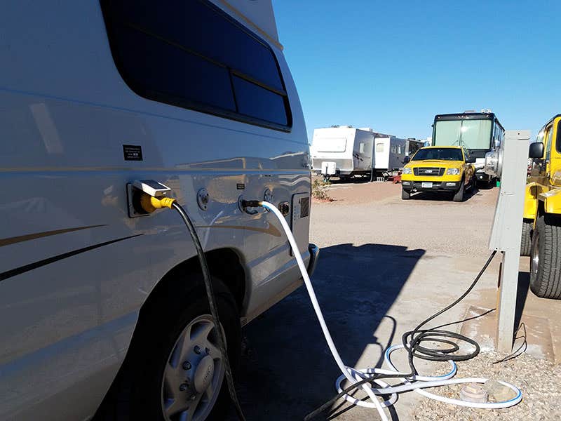 SmallRVLifestyle V.'s photo of rv camping at Campbell Cove RV Resort near Parker Dam, CA
