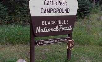 Camping near Beaver Creek: Castle Peak, Black Hills National Forest, South Dakota