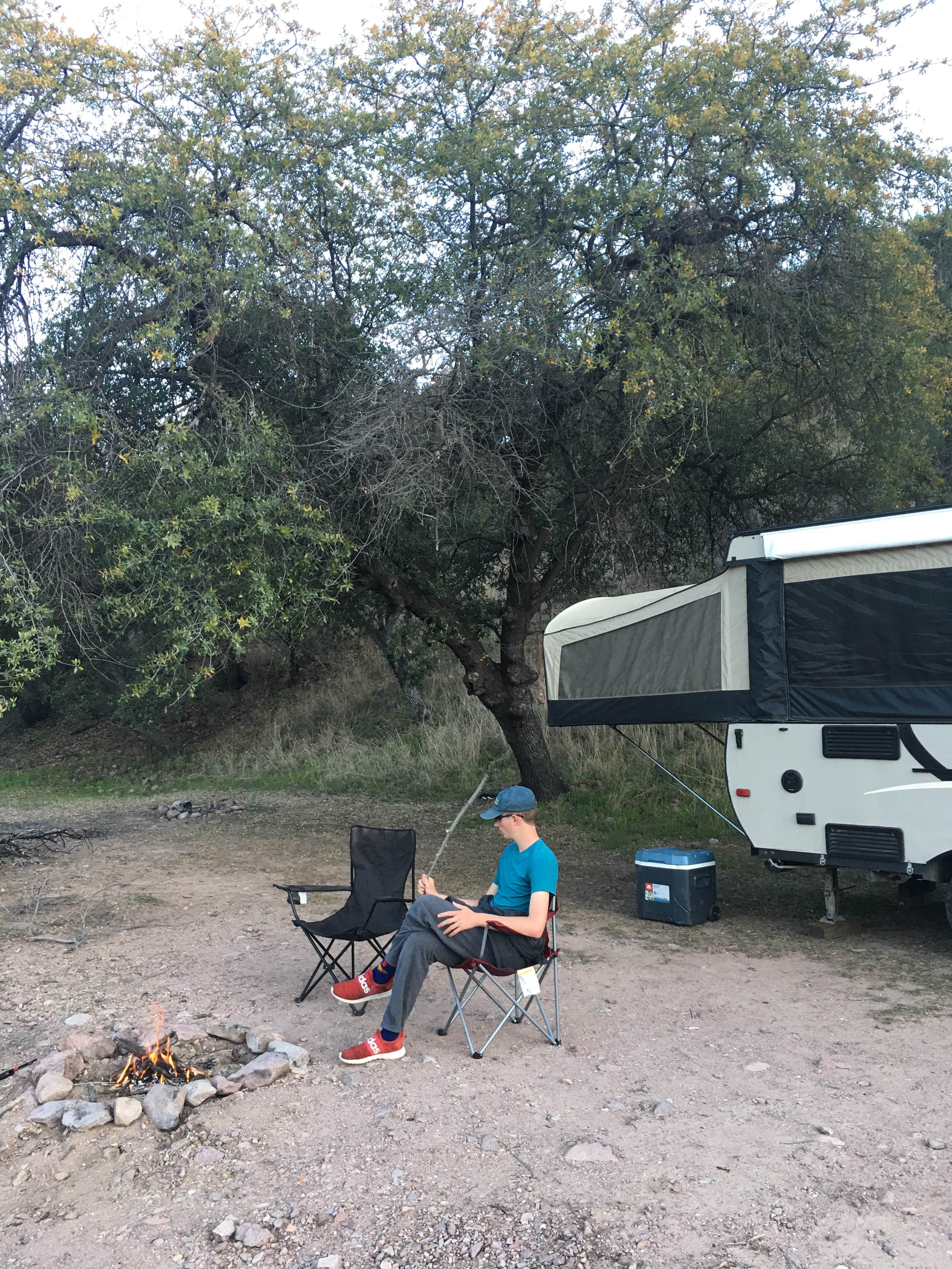 David H.'s photo of rv camping at White Rock Campground near Nogales, AZ