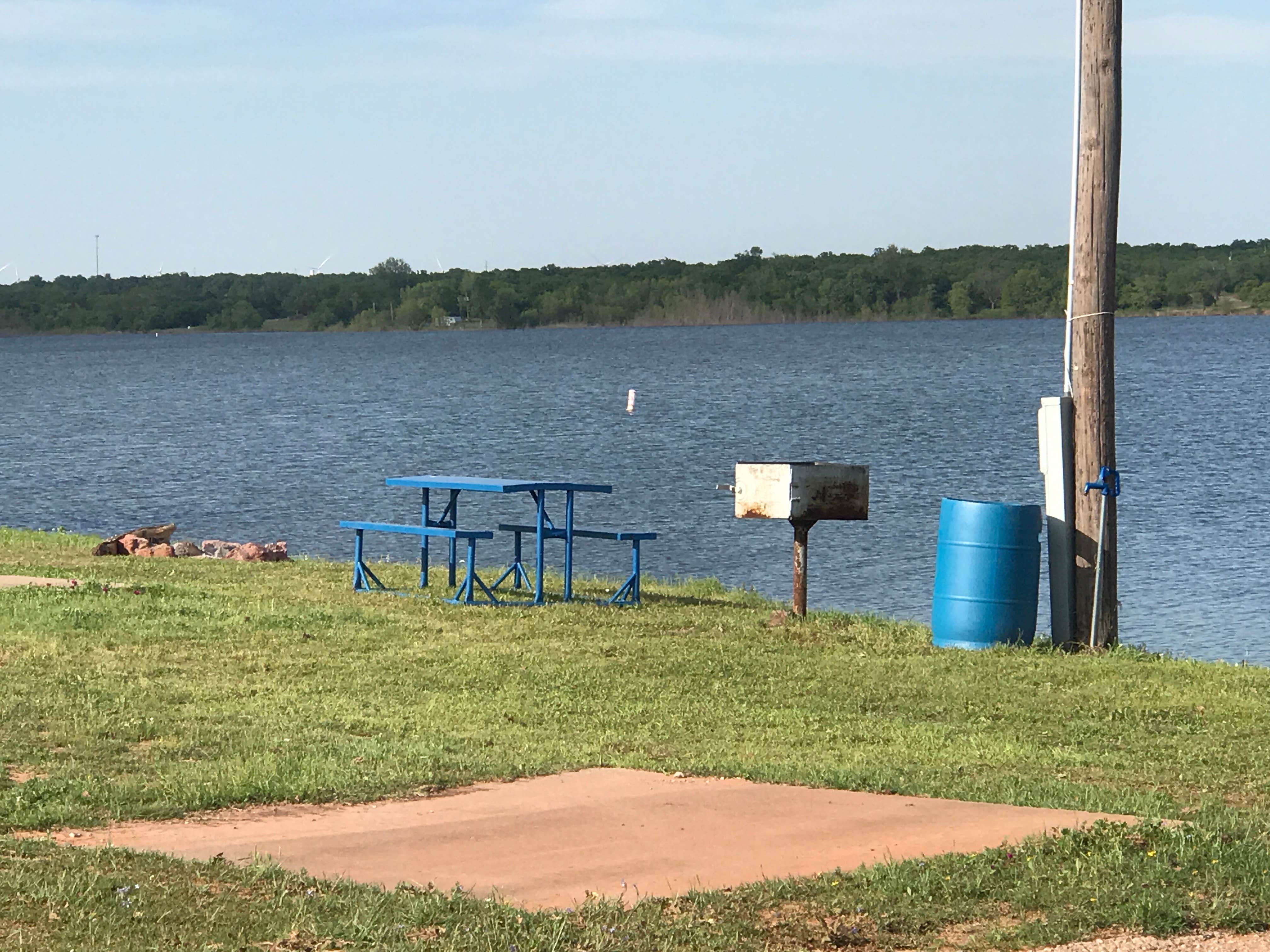 Camper-submitted photo at Clear Creek Lake near Duncan, OK