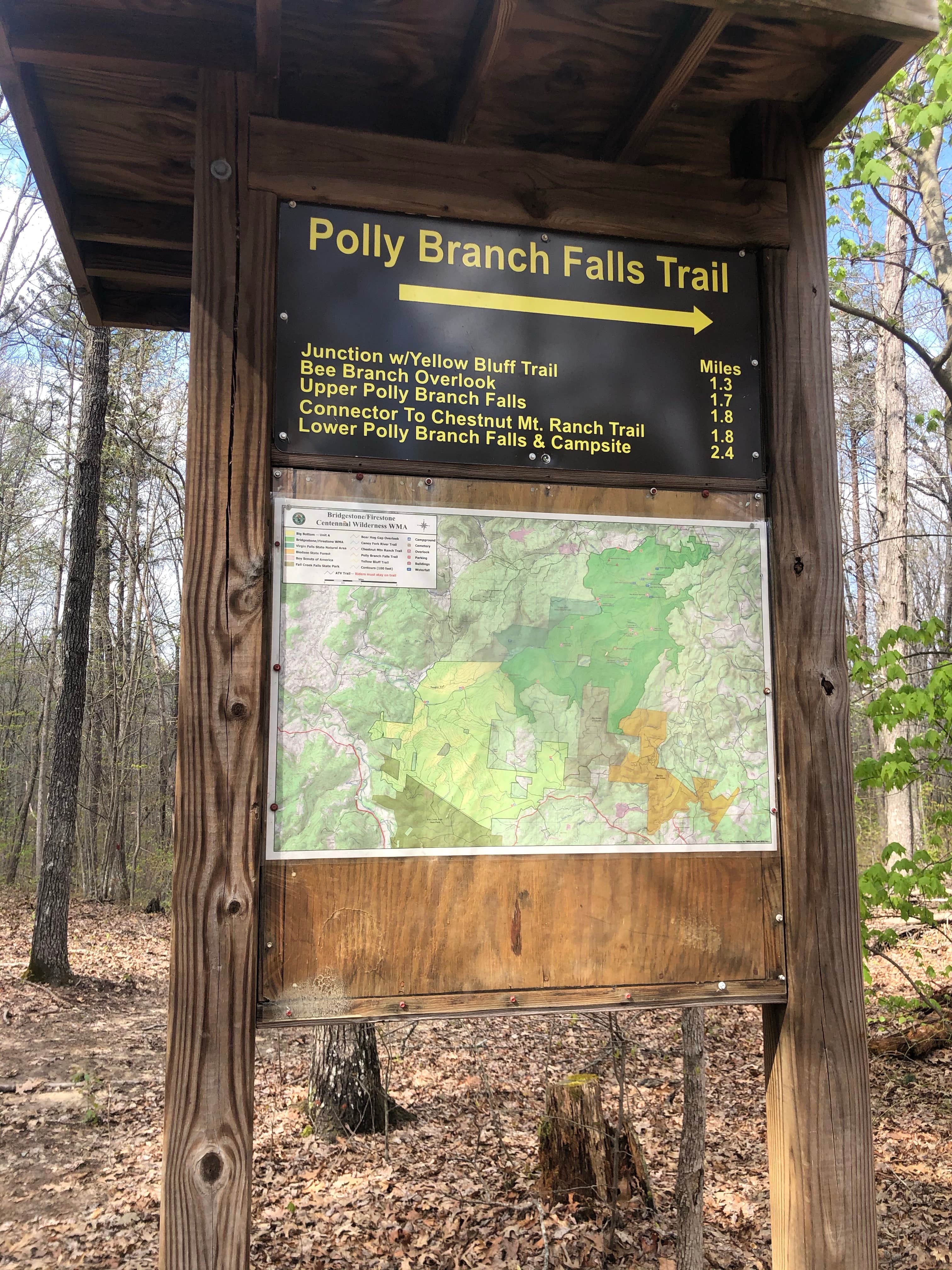 Camper-submitted photo at Virgin Falls State Natural Area - Primitive near Monterey, TN