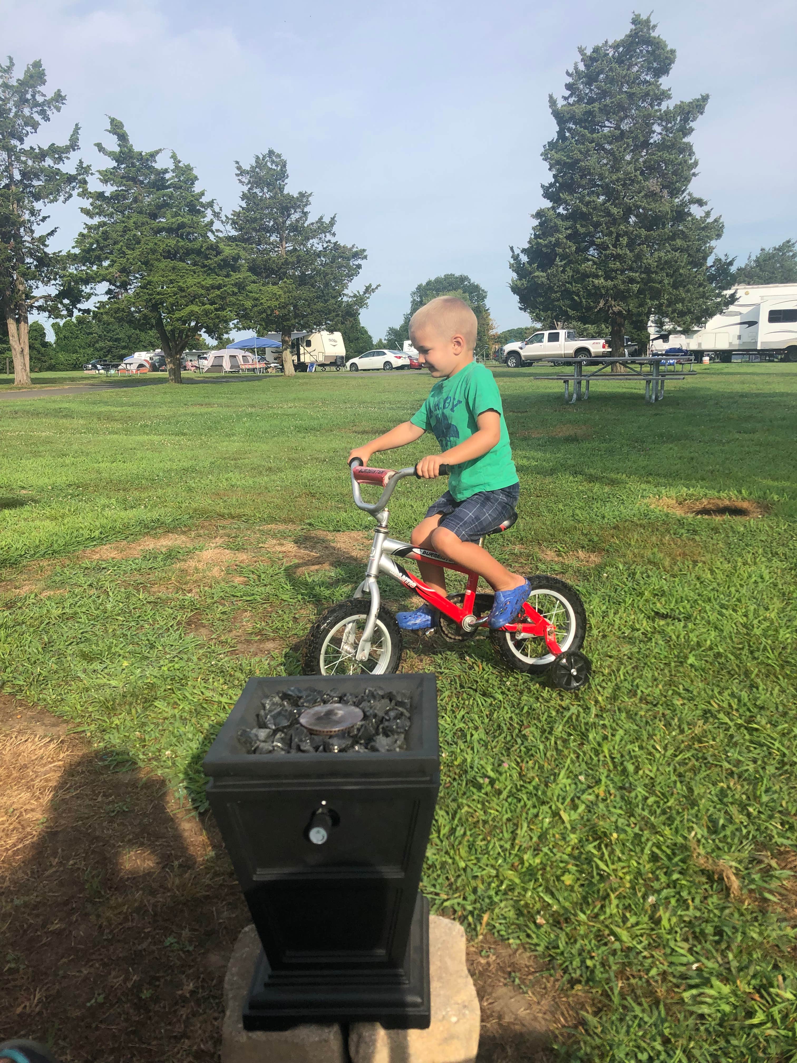 Camper-submitted photo at Hammonasset State Park Campground near Westhampton Beach, NY