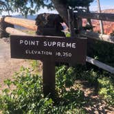 Review photo of Point Supreme Campground — Cedar Breaks National Monument by Marisa P., April 29, 2020