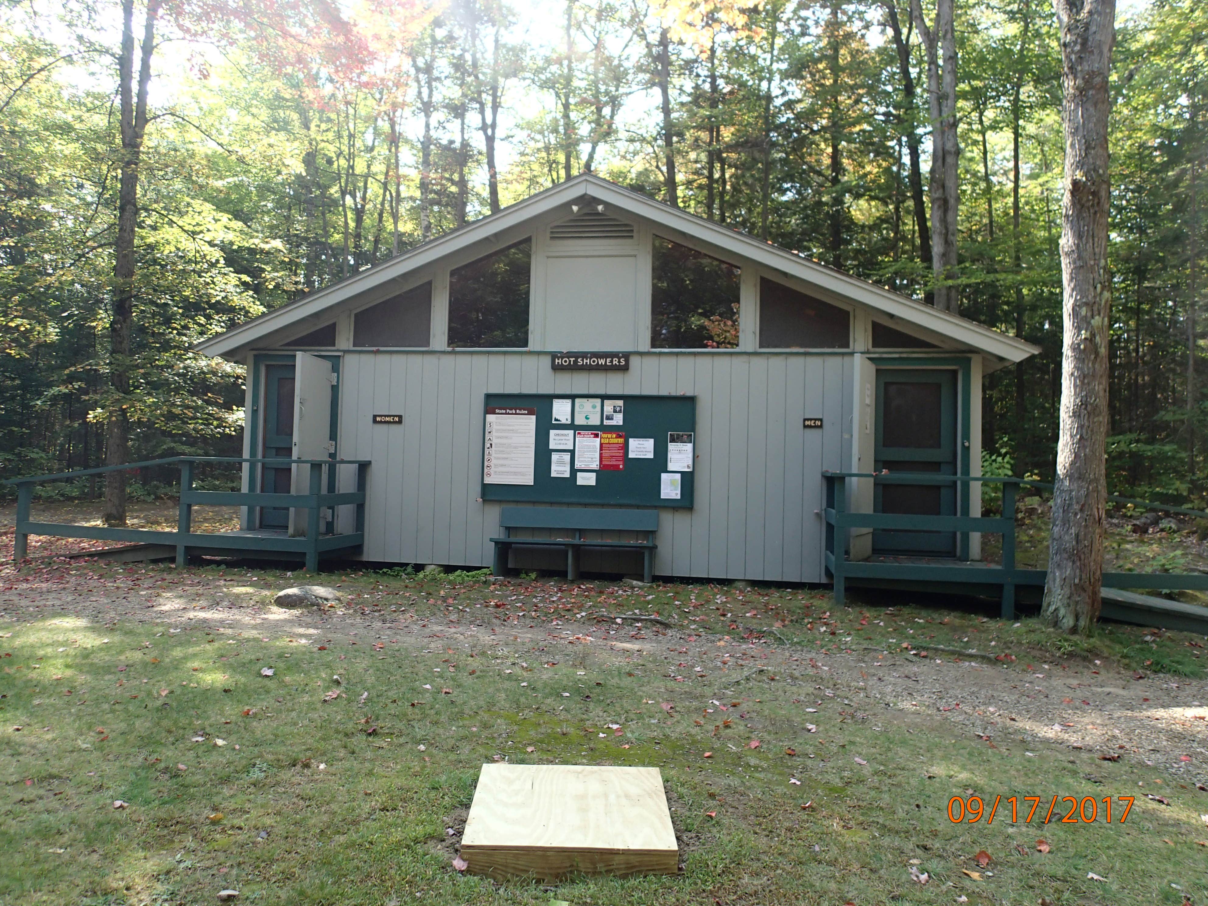 Gary G.'s photo of a cabin at Moose Brook State Park Campground near Berlin, NH
